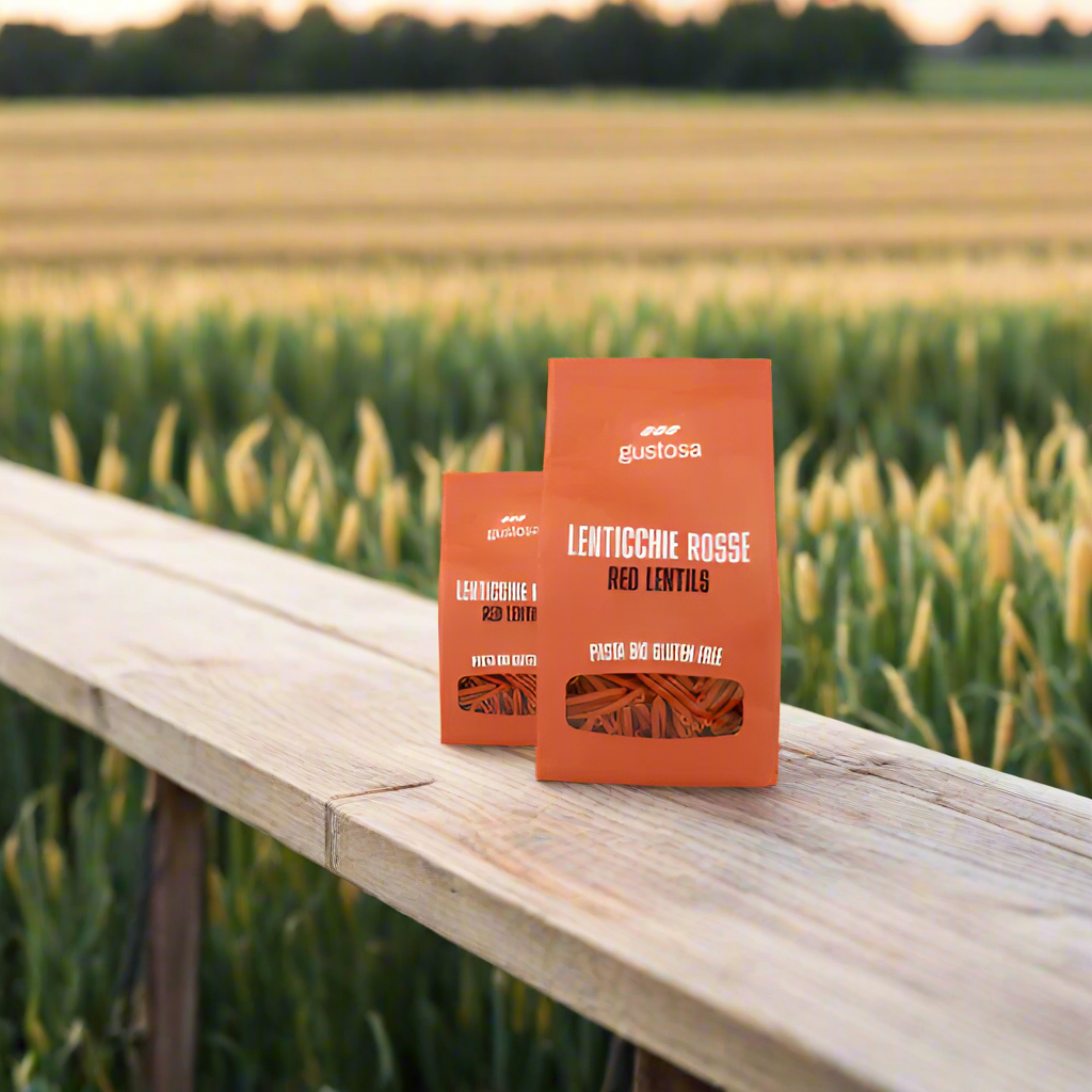 Caserecce alle Lenticchie Rosse Gluten Free