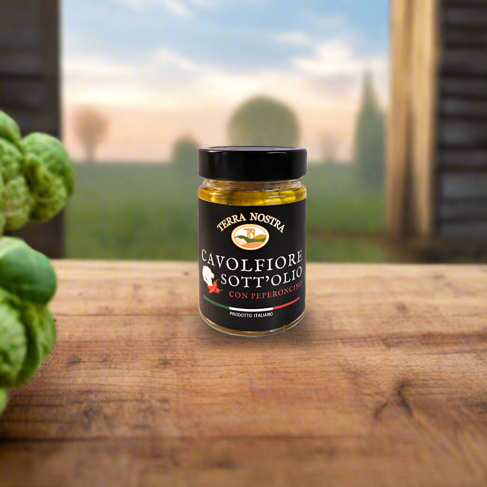 Cavolfiore sott’olio con peperoncino