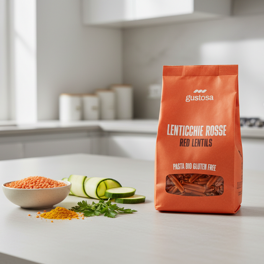 Caserecce alle Lenticchie Rosse Gluten Free