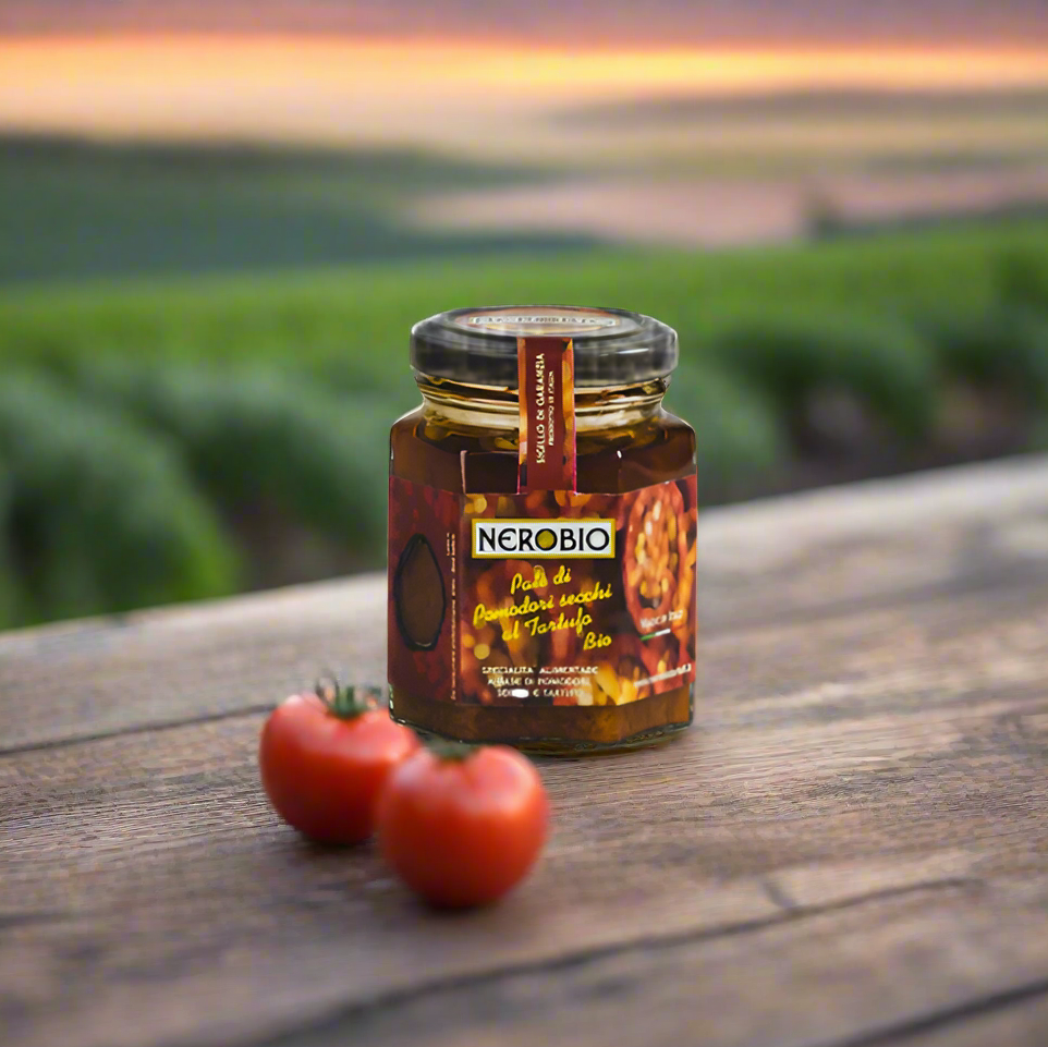 Pesto di Pomodori Secchi al Tartufo